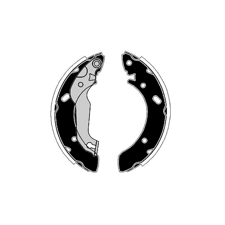 Stabdžių trinkelių komplektas RAICAM RA27740