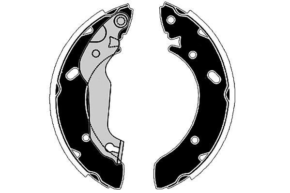 Stabdžių trinkelių komplektas RAICAM RA27740