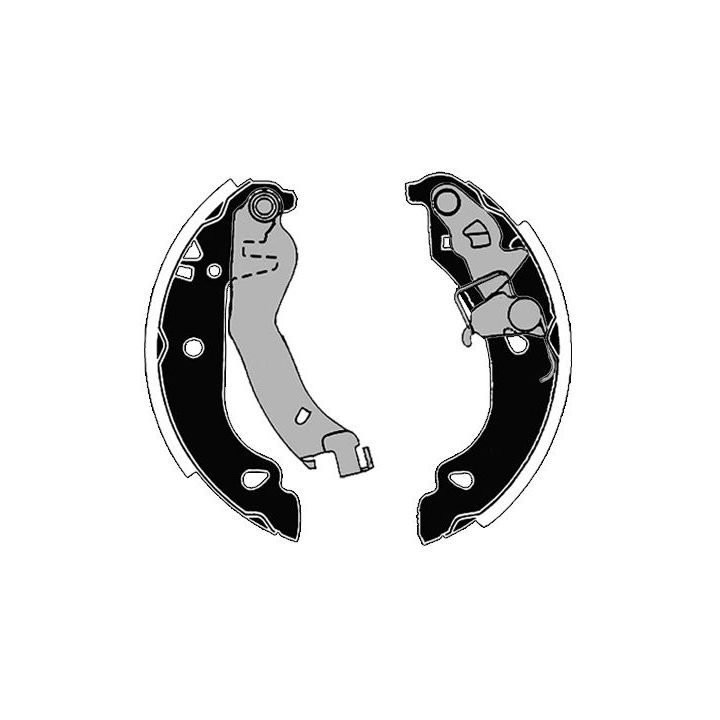 Stabdžių trinkelių komplektas RAICAM RA27890