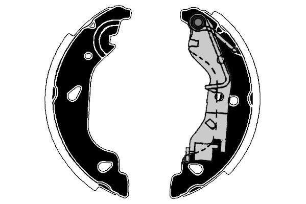 Stabdžių trinkelių komplektas RAICAM RA27900