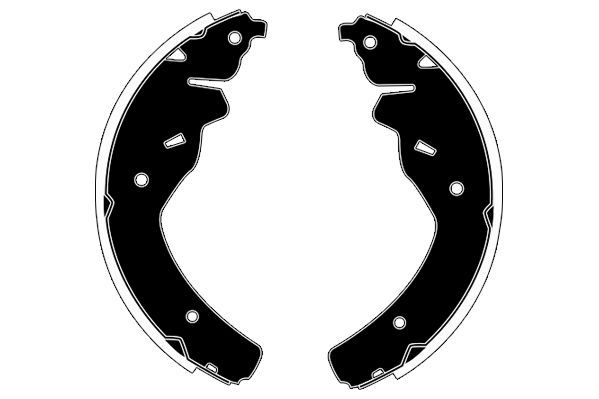 Stabdžių trinkelių komplektas RAICAM RA27950