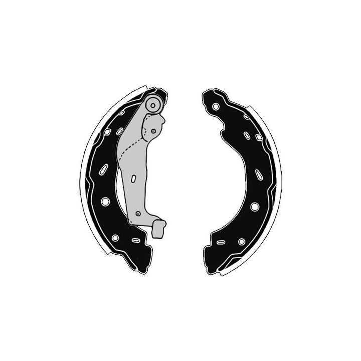 Stabdžių trinkelių komplektas RAICAM RA28030