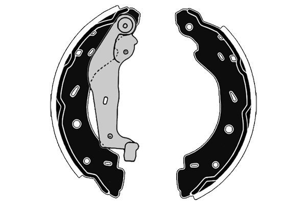 Stabdžių trinkelių komplektas RAICAM RA28030