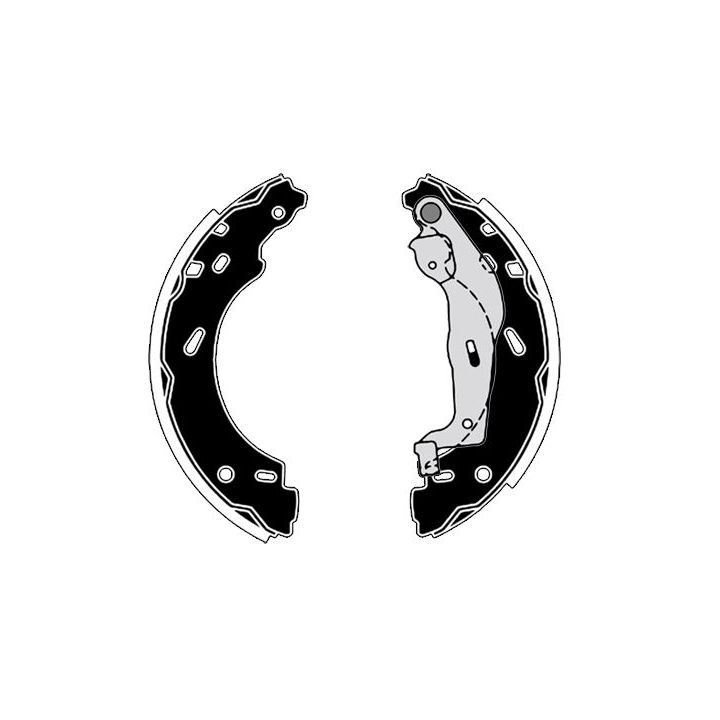 Stabdžių trinkelių komplektas RAICAM RA28031