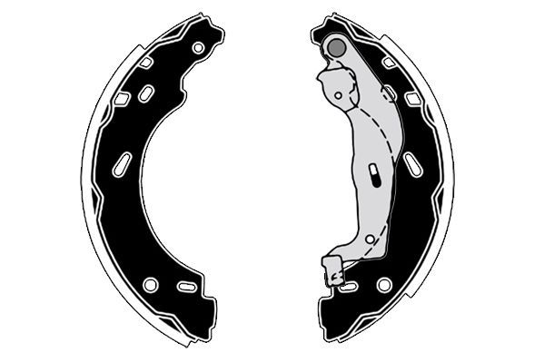 Stabdžių trinkelių komplektas RAICAM RA28031