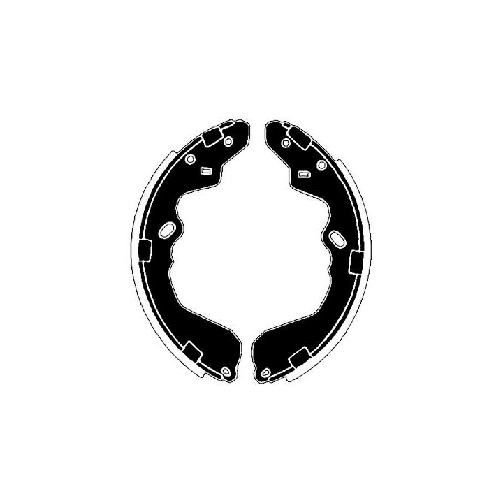 Stabdžių trinkelių komplektas RAICAM RA28100