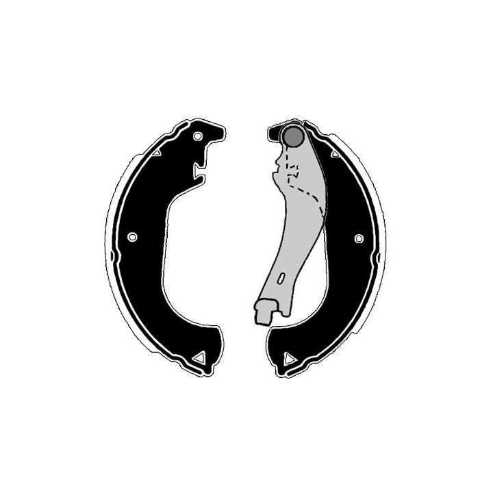 Stabdžių trinkelių komplektas RAICAM RA28120