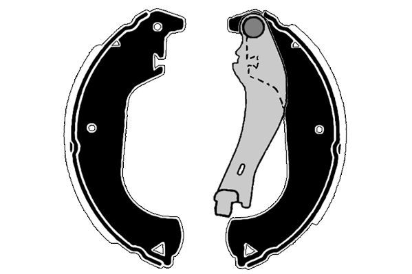 Stabdžių trinkelių komplektas RAICAM RA28120