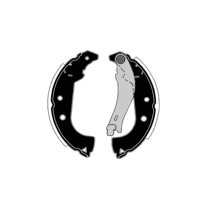 Stabdžių trinkelių komplektas RAICAM RA28130