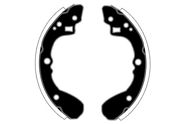 Stabdžių trinkelių komplektas RAICAM RA28150