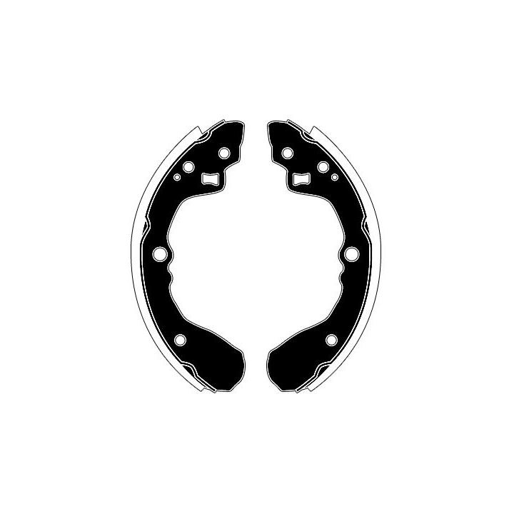 Stabdžių trinkelių komplektas RAICAM RA28151