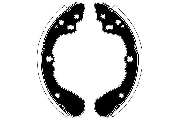 Stabdžių trinkelių komplektas RAICAM RA28151