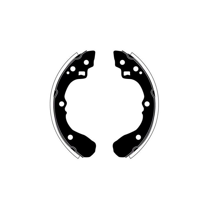 Stabdžių trinkelių komplektas RAICAM RA28160