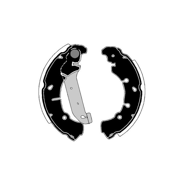 Stabdžių trinkelių komplektas RAICAM RA28200