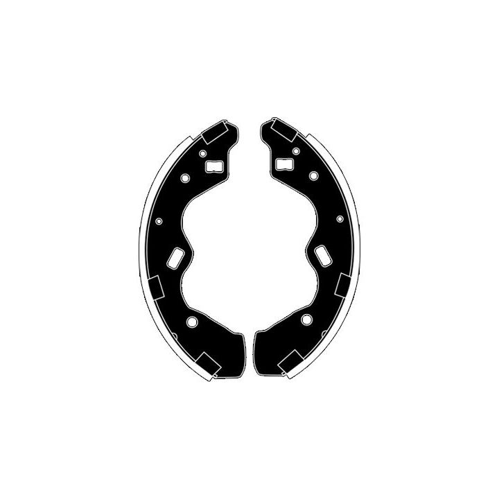 Stabdžių trinkelių komplektas RAICAM RA28230