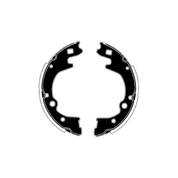 Stabdžių trinkelių komplektas RAICAM RA28400