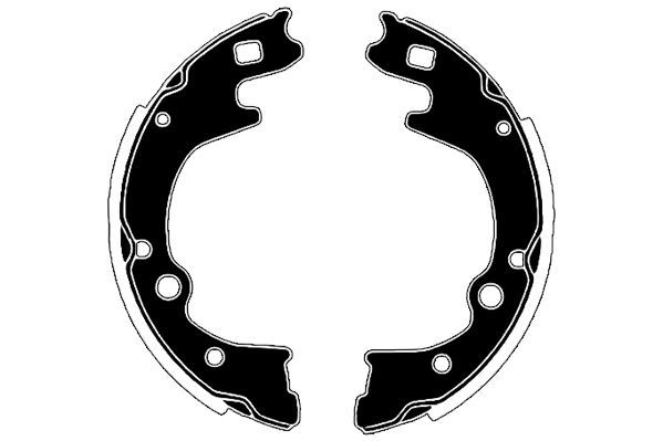 Stabdžių trinkelių komplektas RAICAM RA28400