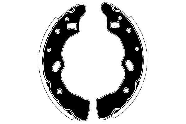 Stabdžių trinkelių komplektas RAICAM RA28410