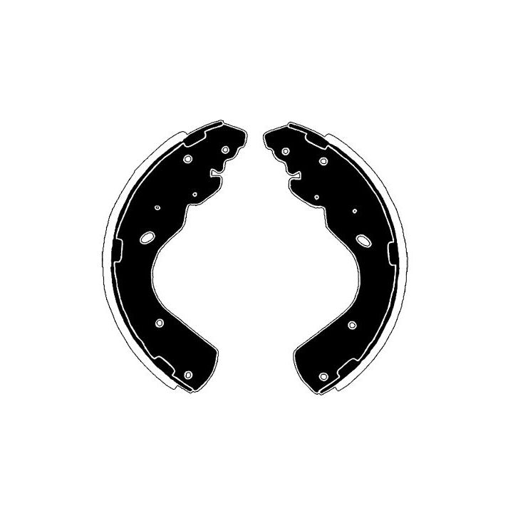 Stabdžių trinkelių komplektas RAICAM RA28460