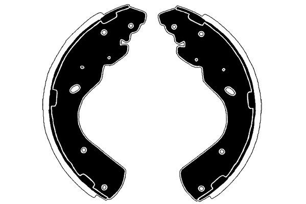 Stabdžių trinkelių komplektas RAICAM RA28460