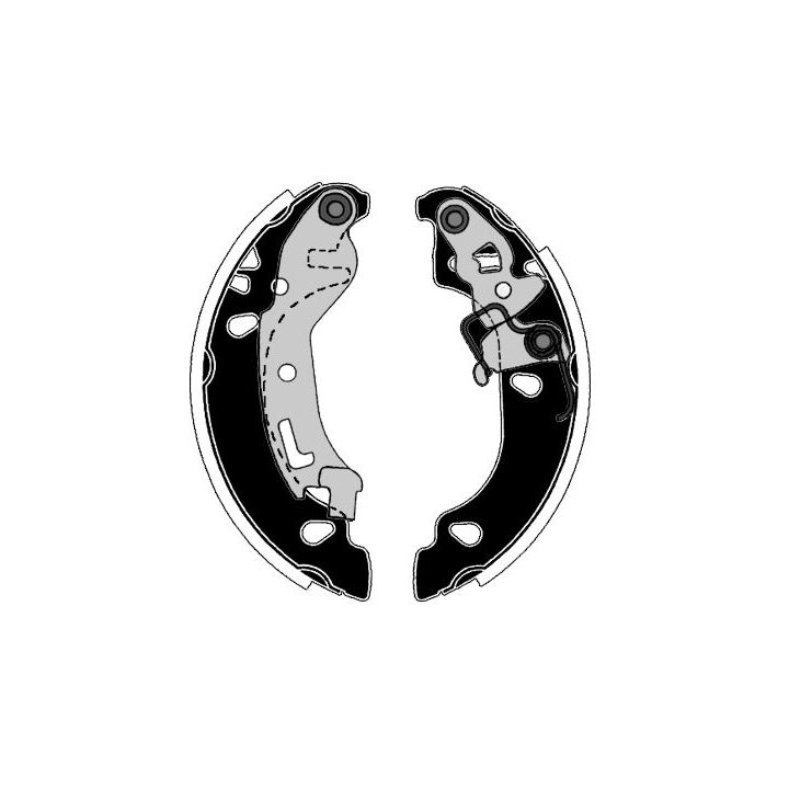 Stabdžių trinkelių komplektas RAICAM RA28510