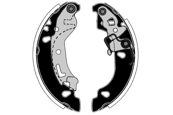 Stabdžių trinkelių komplektas RAICAM RA28510