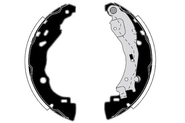 Stabdžių trinkelių komplektas RAICAM RA28520