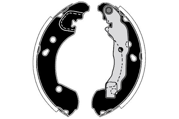 Stabdžių trinkelių komplektas RAICAM RA28530