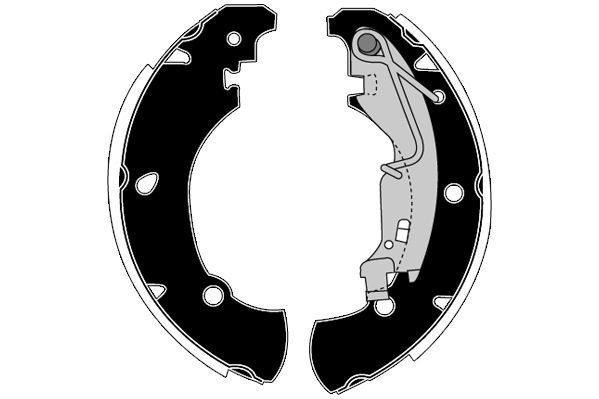Stabdžių trinkelių komplektas RAICAM RA28540