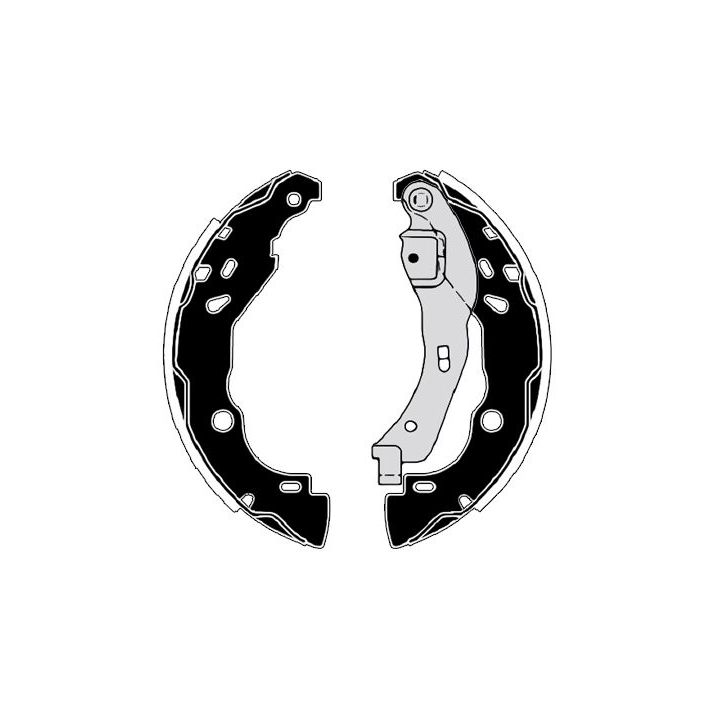 Stabdžių trinkelių komplektas RAICAM RA28560