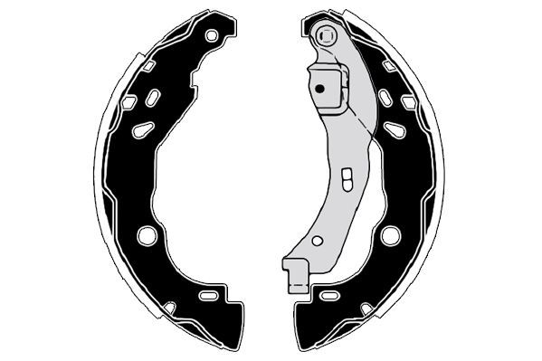 Stabdžių trinkelių komplektas RAICAM RA28560