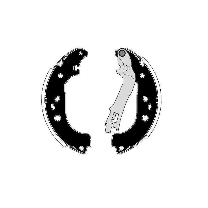 Stabdžių trinkelių komplektas RAICAM RA28570