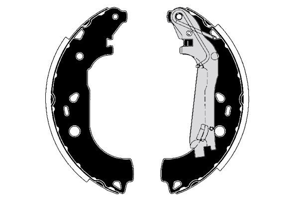 Stabdžių trinkelių komplektas RAICAM RA28571