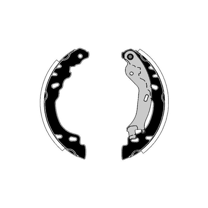 Stabdžių trinkelių komplektas RAICAM RA28580