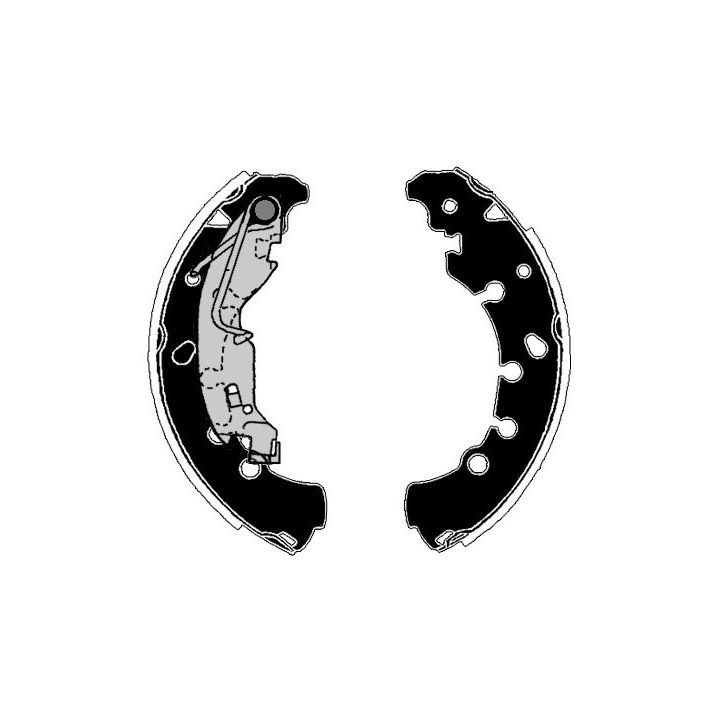 Stabdžių trinkelių komplektas RAICAM RA28590