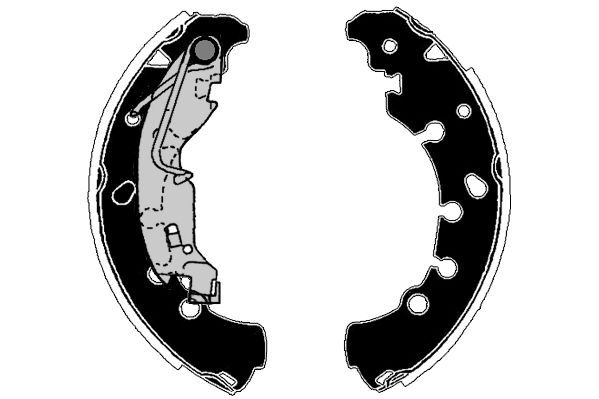 Stabdžių trinkelių komplektas RAICAM RA28590