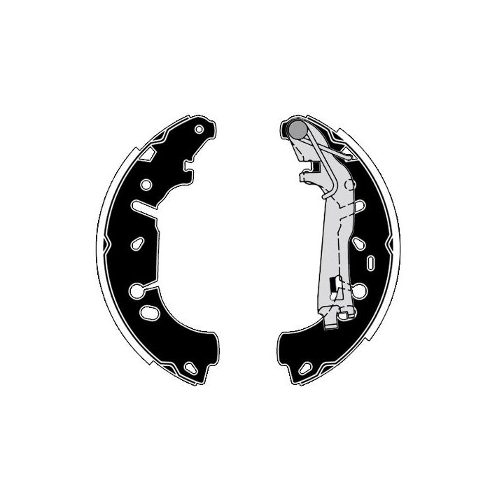 Stabdžių trinkelių komplektas RAICAM RA28600