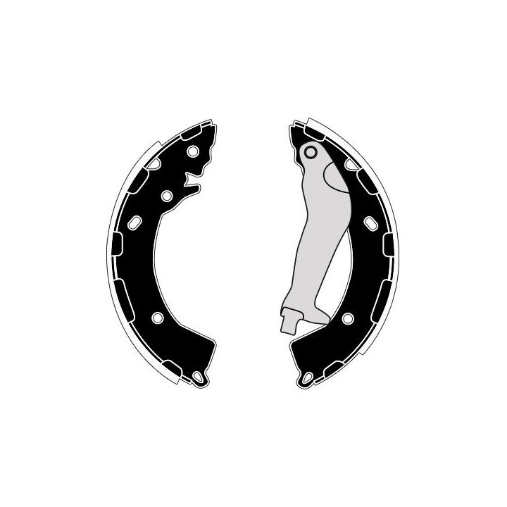 Stabdžių trinkelių komplektas RAICAM RA28610