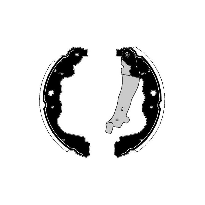 Stabdžių trinkelių komplektas RAICAM RA28720