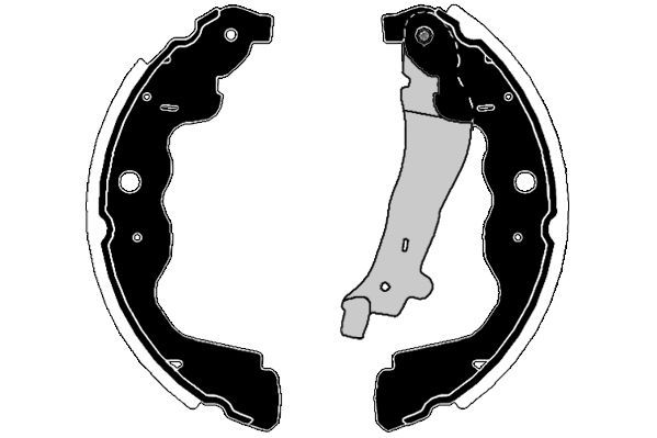 Stabdžių trinkelių komplektas RAICAM RA28720
