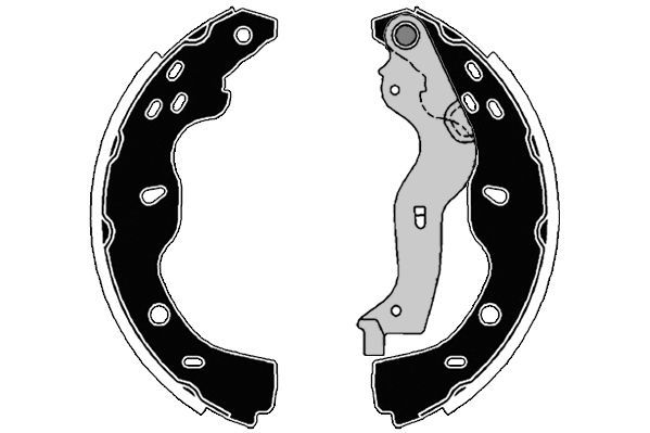 Stabdžių trinkelių komplektas RAICAM RA28730