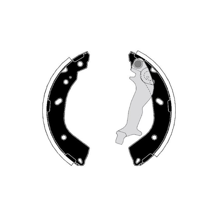 Stabdžių trinkelių komplektas RAICAM RA28750