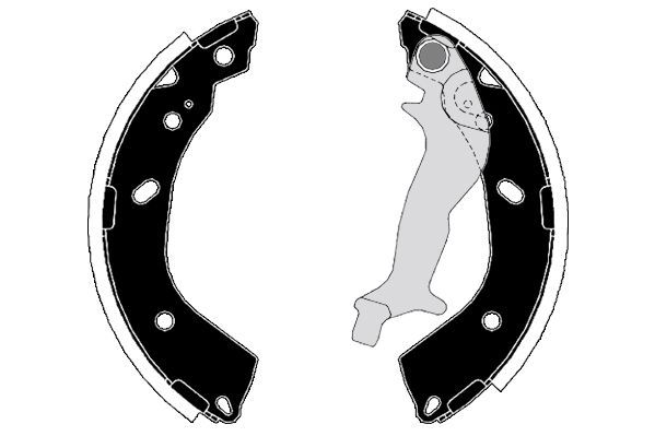 Stabdžių trinkelių komplektas RAICAM RA28750