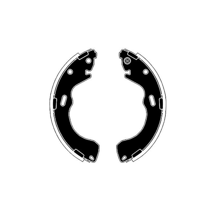 Stabdžių trinkelių komplektas RAICAM RA28770