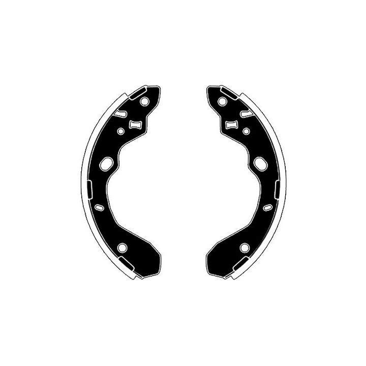 Stabdžių trinkelių komplektas RAICAM RA28870