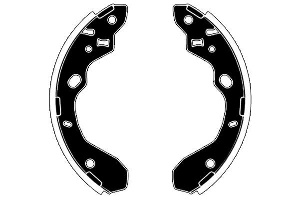 Stabdžių trinkelių komplektas RAICAM RA28870