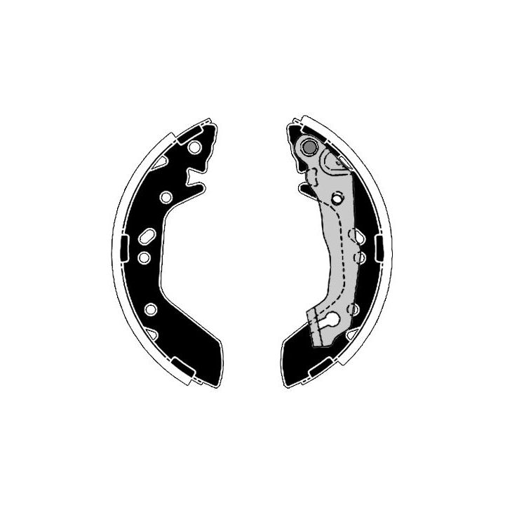 Stabdžių trinkelių komplektas RAICAM RA28890