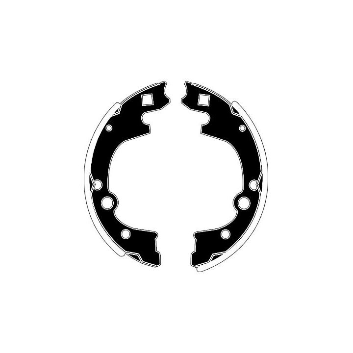 Stabdžių trinkelių komplektas RAICAM RA28940