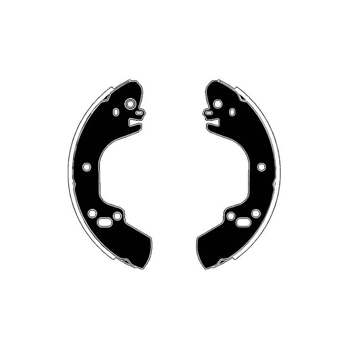 Stabdžių trinkelių komplektas RAICAM RA29100