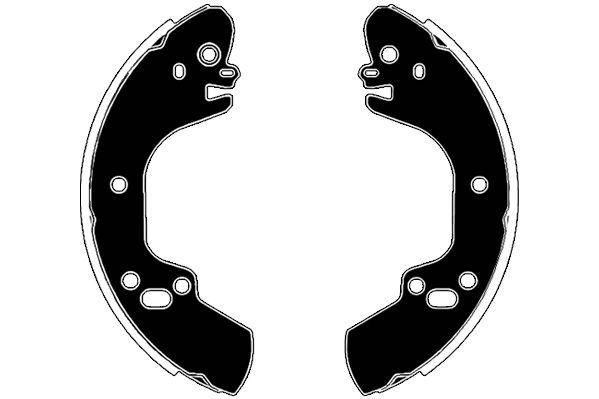 Stabdžių trinkelių komplektas RAICAM RA29100